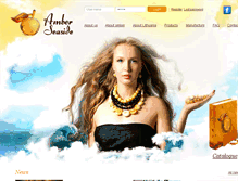Tablet Screenshot of amberseaside.com